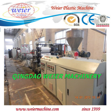 PVC Edge Banding Sheet Extruder with Conical Twin Screw From Weier